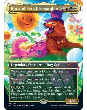 Magic: The Gathering Rin and Seri, Inseparable (1230) Near Mint Foil