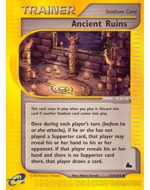 Pokemon Ancient Ruins (119) Damaged