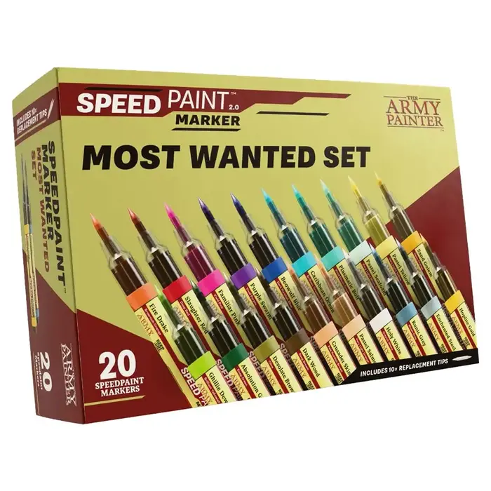 The Army Painter Speedpaint Marker: Most Wanted Set