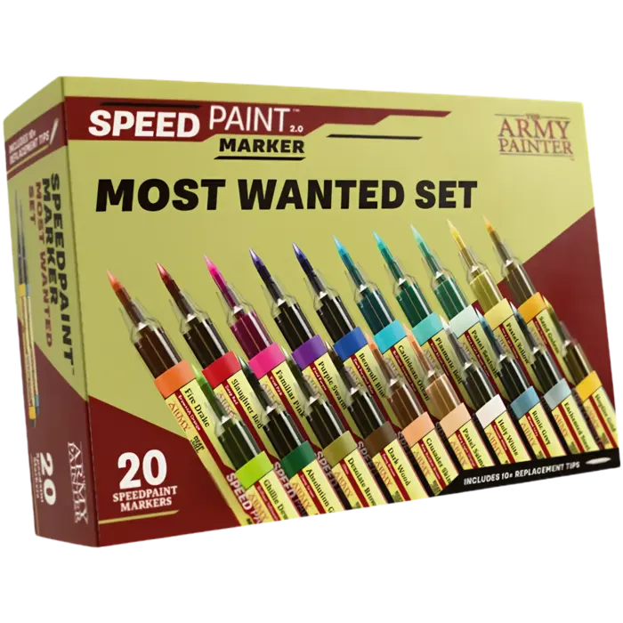 The Army Painter Speedpaint Marker: Most Wanted Set