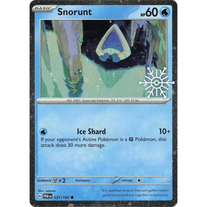 Pokemon Snorunt (Holiday Calendar)(037) Lightly Played Holofoil