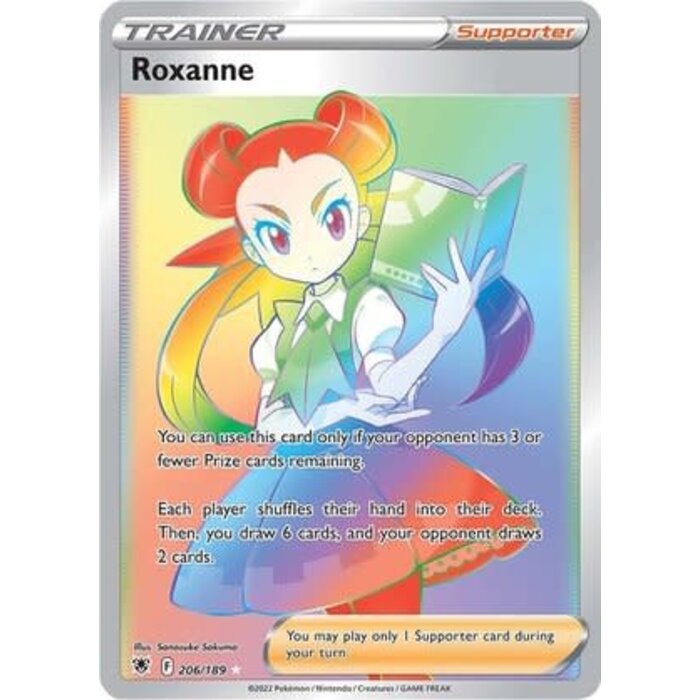 Pokemon Roxanne (Secret) (206) Lightly Played Holofoil