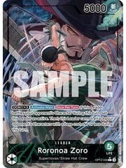 Bandai Roronoa Zoro (Alternate Art) (OP12-020) Near Mint Foil