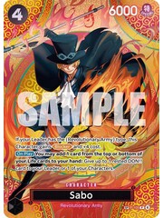 Bandai Sabo (SP) (P-105) Near Mint Foil