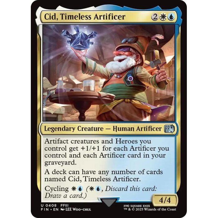 Magic: The Gathering Cid, Timeless Artificer (408) Lightly Played
