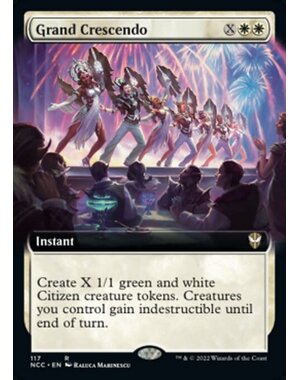 Magic: The Gathering Grand Crescendo (Extended Art) (117) Lightly Played