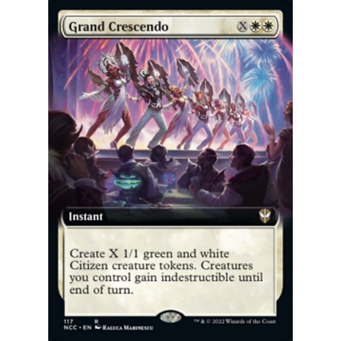 Magic: The Gathering Grand Crescendo (Extended Art) (117) Lightly Played