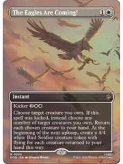 Magic: The Gathering The Eagles Are Coming! (Borderless) (205) Near Mint Foil