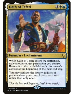 Magic: The Gathering Oath of Teferi (200) Lightly Played