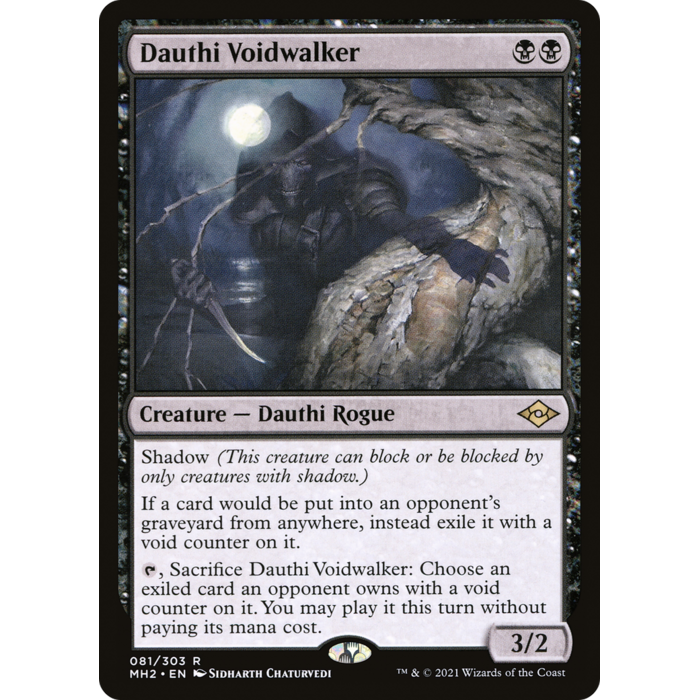 Magic: The Gathering Dauthi Voidwalker (081) Lightly Played