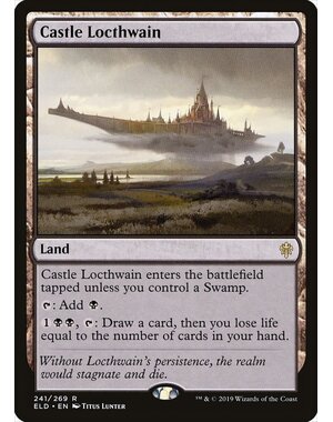 Magic: The Gathering Castle Locthwain (241) Lightly Played