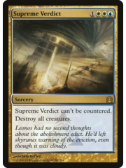 Magic: The Gathering Supreme Verdict (201) Lightly Played
