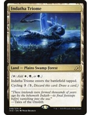 Magic: The Gathering Indatha Triome (248) Lightly Played