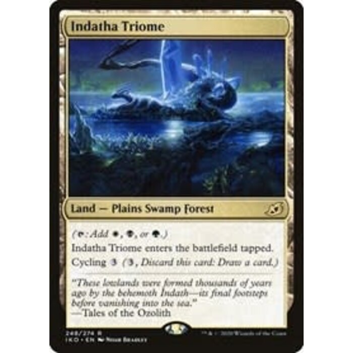 Magic: The Gathering Indatha Triome (248) Lightly Played