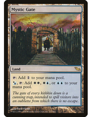 Magic: The Gathering Mystic Gate (277) Moderately Played