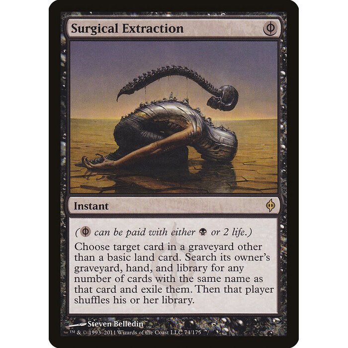 Magic: The Gathering Surgical Extraction (074) Lightly Played