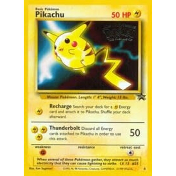 Pokemon Pikachu (Movie Promo) (004) Damaged