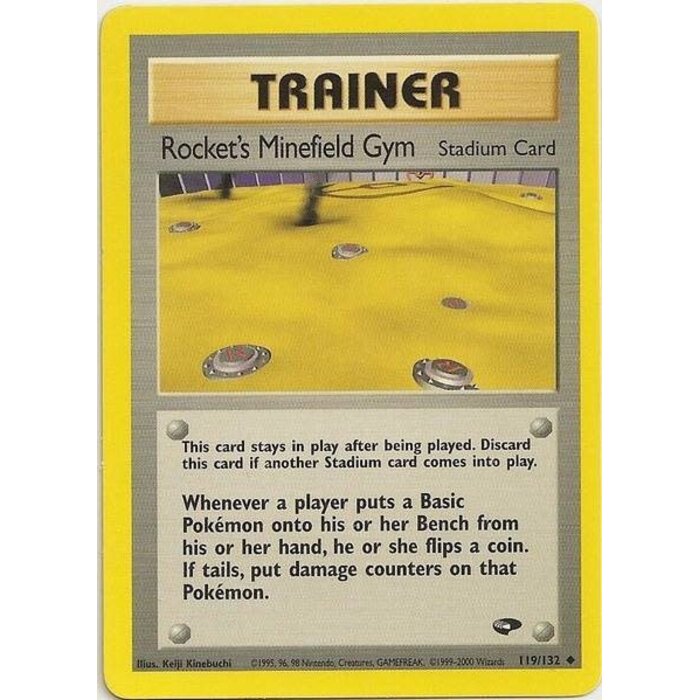 Pokemon Rocket's Minefield Gym (119) UNL Lightly Played