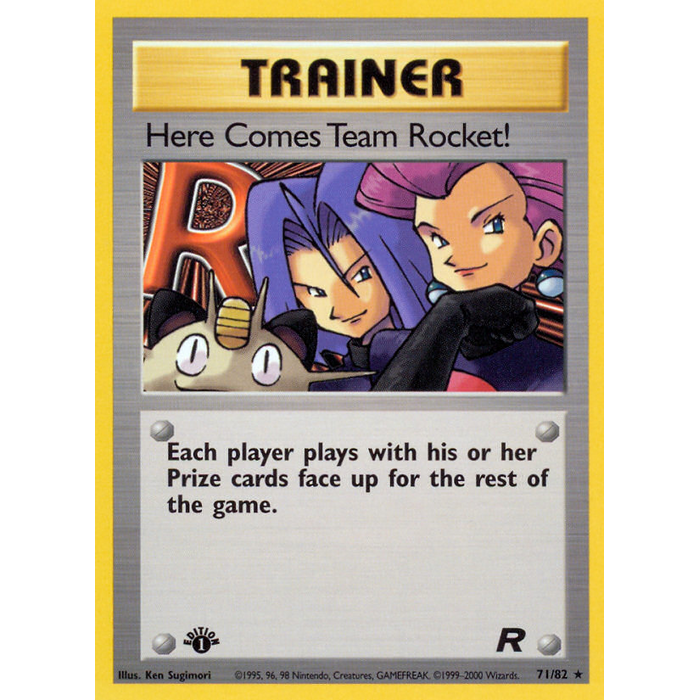 Pokemon Here Comes Team Rocket! (071) 1st Lightly Played