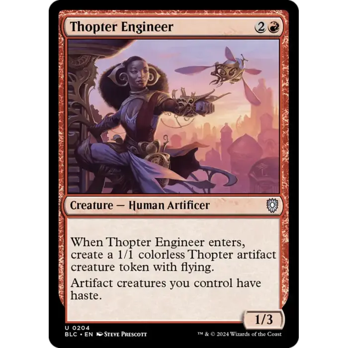 Magic: The Gathering Thopter Engineer (204) Near Mint