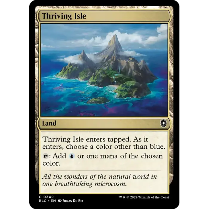 Magic: The Gathering Thriving Isle (349) Near Mint
