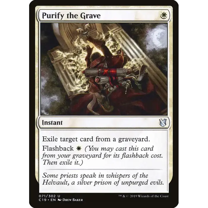 Magic: The Gathering Purify the Grave (71) Near Mint