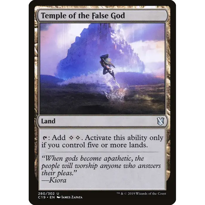 Magic: The Gathering Temple of the False God (280) Near Mint