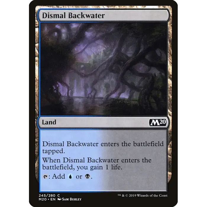 Magic: The Gathering Dismal Backwater (245) Near Mint