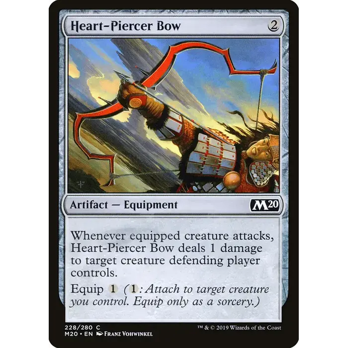 Magic: The Gathering Heart-Piercer Bow (228) Near Mint