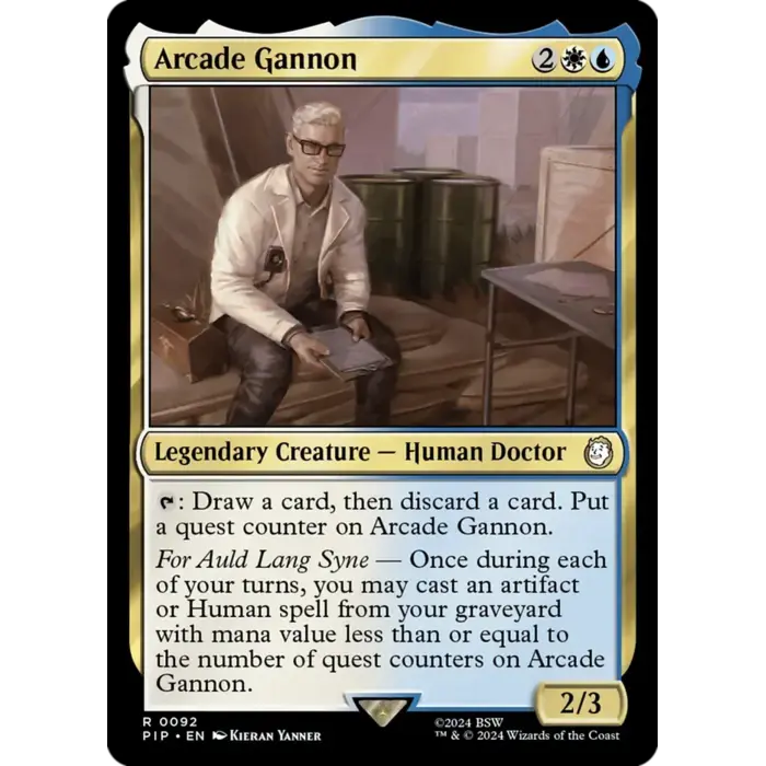 Magic: The Gathering Arcade Gannon (92) Near Mint