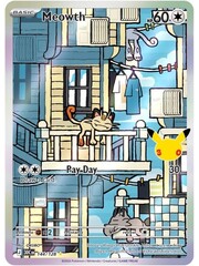 Pokemon Meowth (144) Near Mint