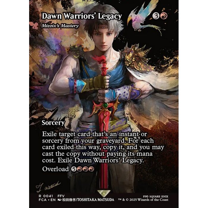 Magic: The Gathering Dawn Warriors' Legacy - Mizzix's Mastery (Showcase) (041) Lightly Played