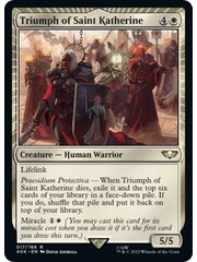 Magic: The Gathering Triumph of Saint Katherine (Surge Foil) (017) Lightly Played Foil
