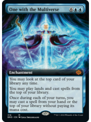 Magic: The Gathering One with the Multiverse (Extended Art) (316) Lightly Played