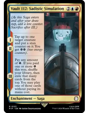 Magic: The Gathering Vault 112: Sadistic Simulation (123) Near Mint