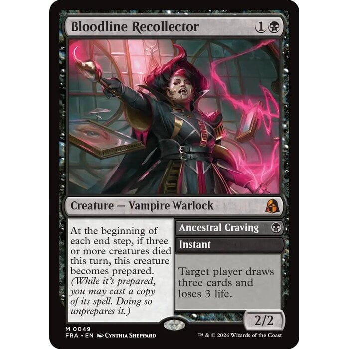 Magic: The Gathering Bloodline Recollector (049) Lightly Played