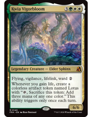 Magic: The Gathering Kwia Vigorbloom (140) Lightly Played