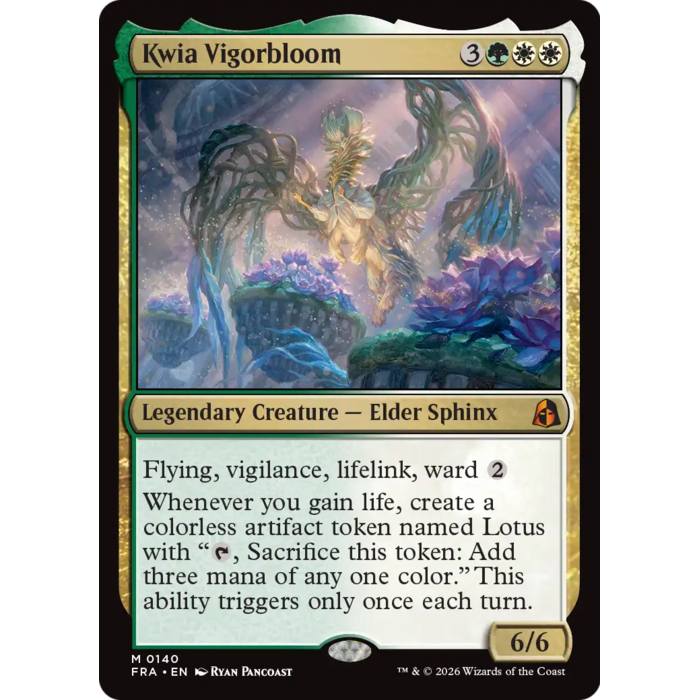 Magic: The Gathering Kwia Vigorbloom (140) Lightly Played