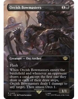 Magic: The Gathering Orcish Bowmasters (Borderless) (433) Lightly Played