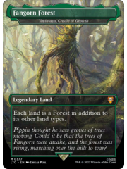Magic: The Gathering Fangorn Forest - Yavimaya, Cradle of Growth (Borderless) (377) Lightly Played Foil