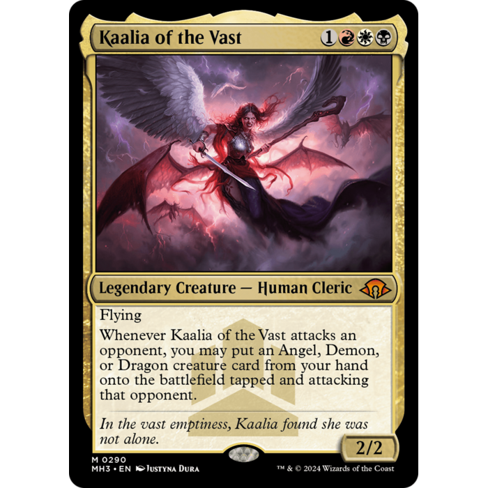 Magic: The Gathering Kaalia of the Vast (290) Lightly Played