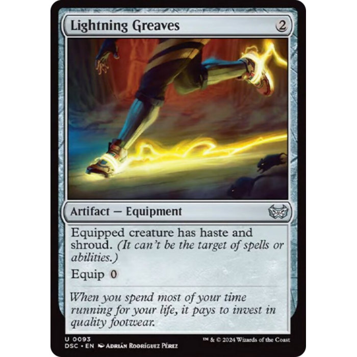 Magic: The Gathering Lightning Greaves (093) Lightly Played