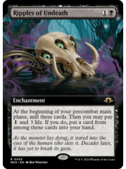 Magic: The Gathering Ripples of Undeath (Extended Art) (455) Lightly Played