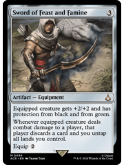 Magic: The Gathering Sword of Feast and Famine (099) Lightly Played Foil