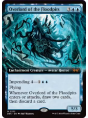 Magic: The Gathering Overlord of the Floodpits (Extended Art) (373) Lightly Played