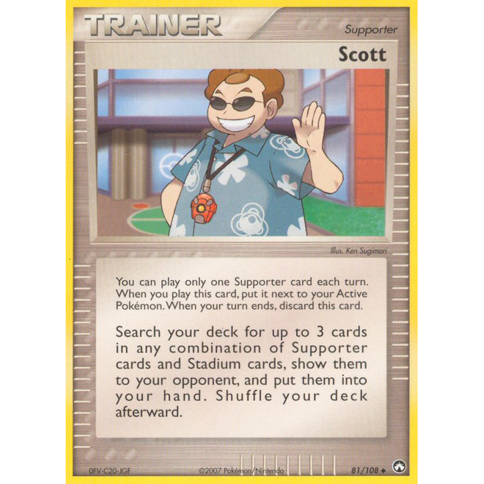 Pokemon Scott (081) Lightly Played