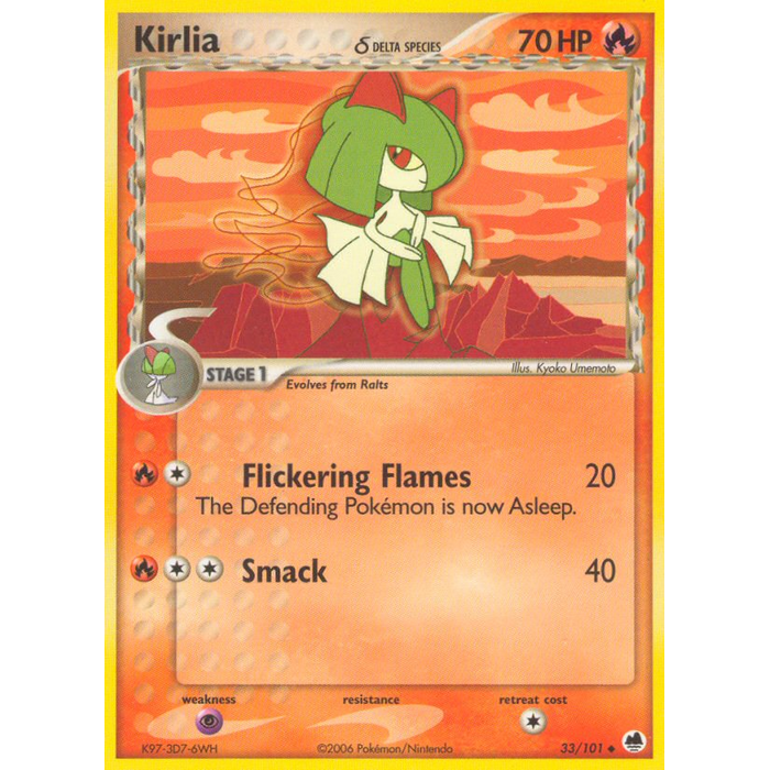 Pokemon Kirlia (Delta Species) (033) Lightly Played