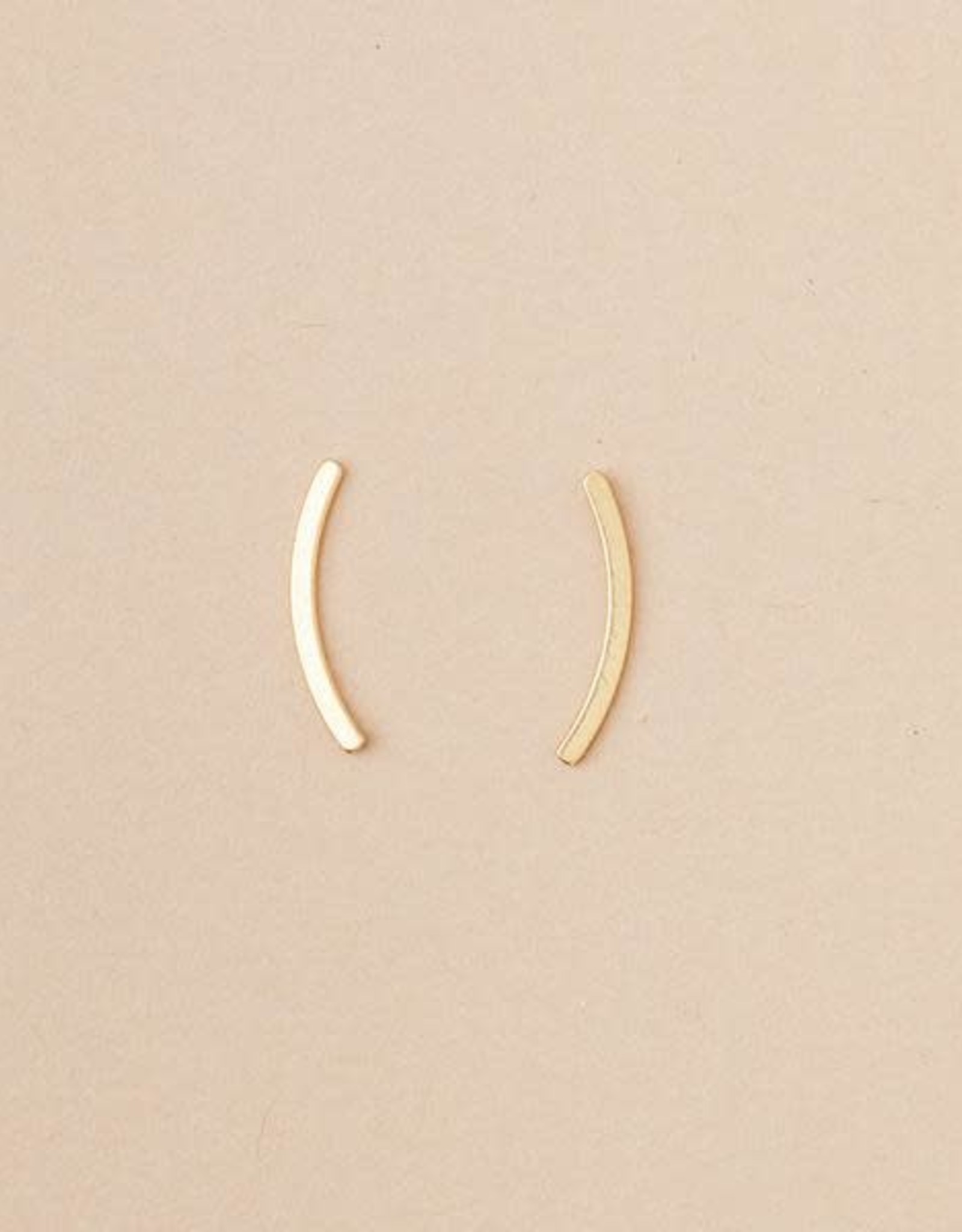 Scout Comet Curve Gold earring