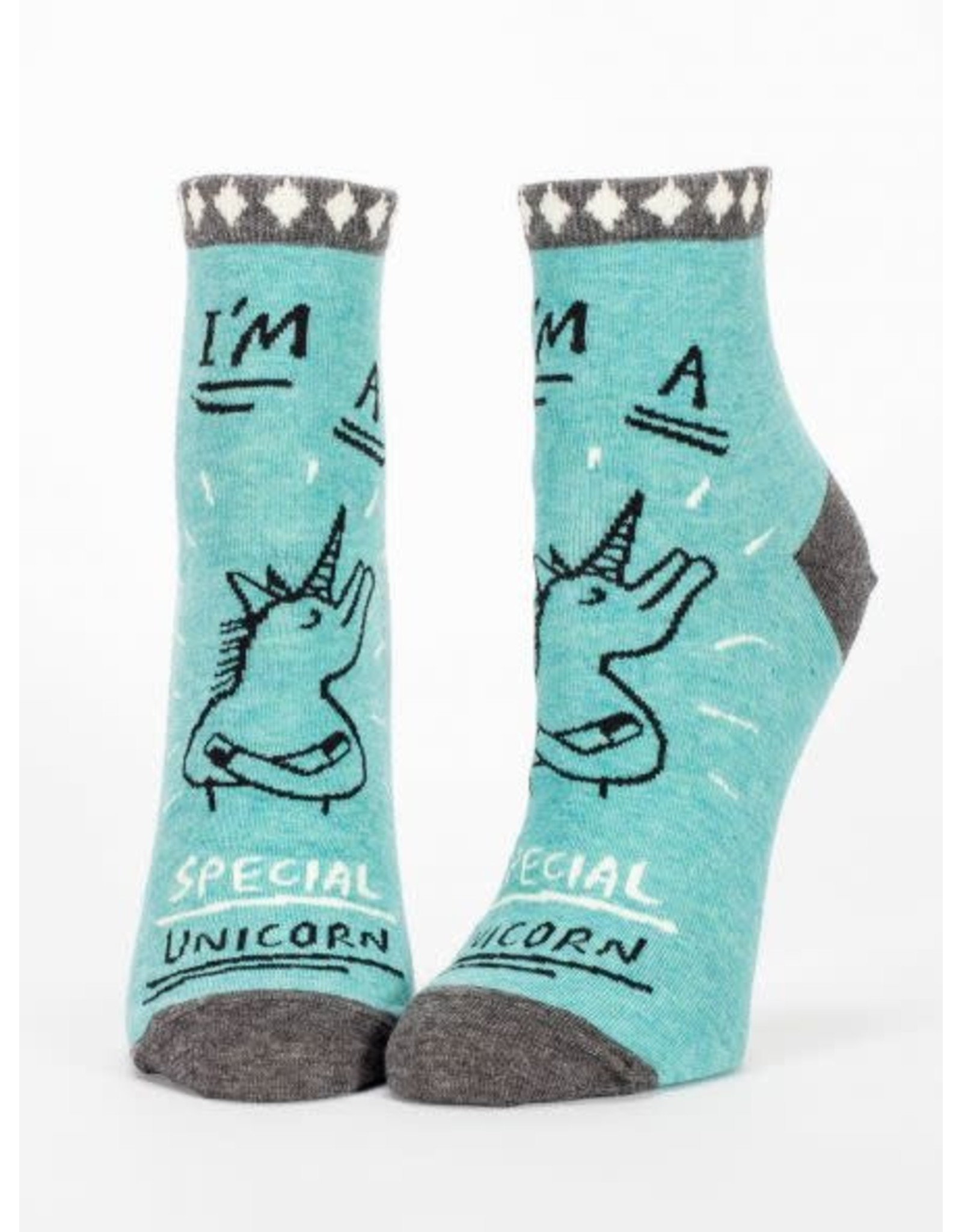 Blue Q Special Unicorn Ankle Socks