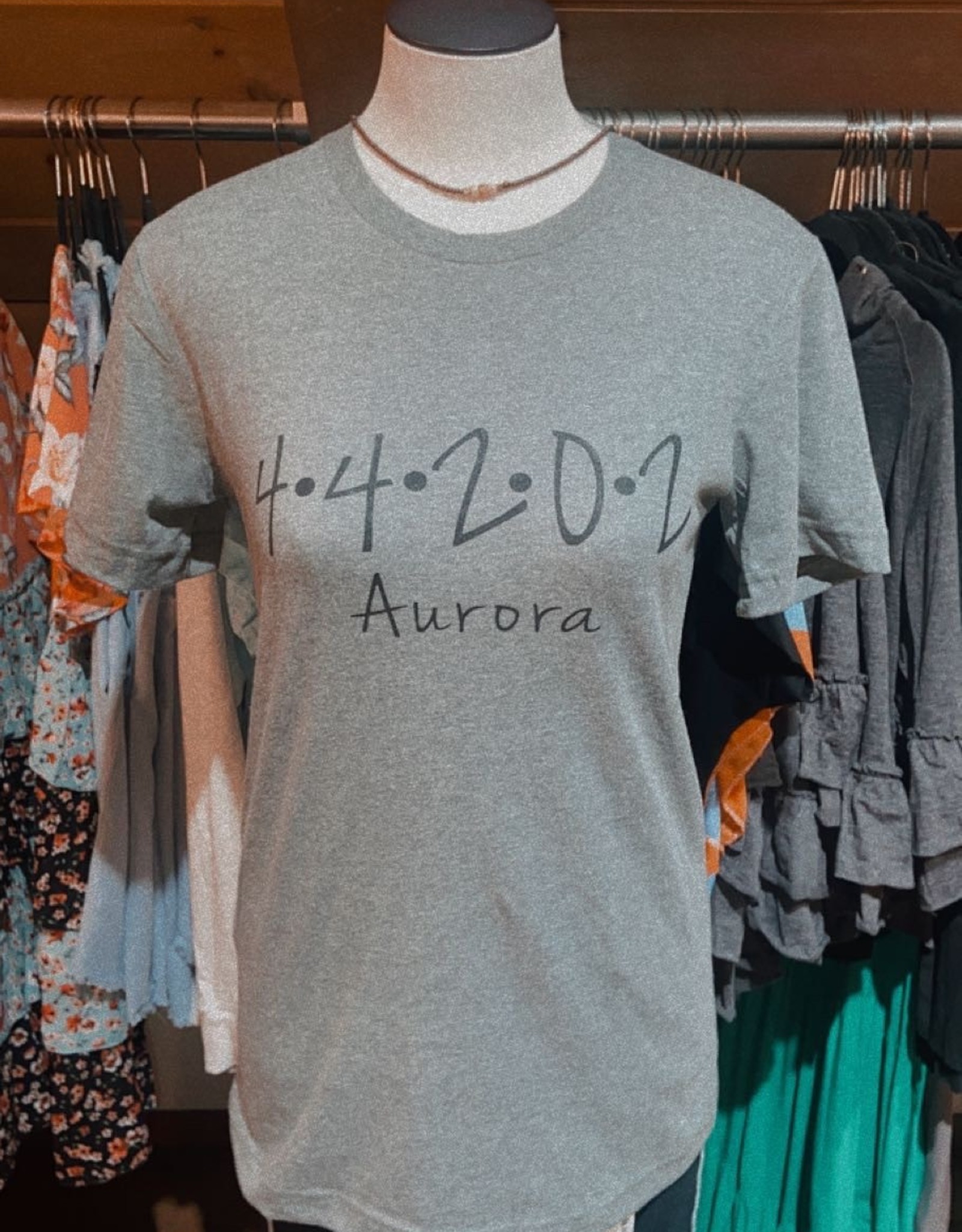 Aurora Zipcode Shirt Heather